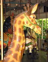 Dentzel Outside Row Standing Giraffe - Detail